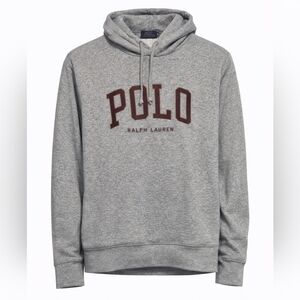 Polo by Ralph Lauren Gray and Brown Hoodie